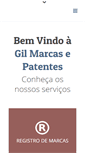 Mobile Screenshot of gilmarcas.com.br